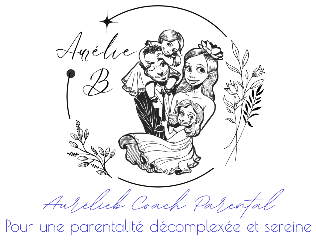 logo Aurélieb Coach Parental famille heureuse, décomplexée et sereine