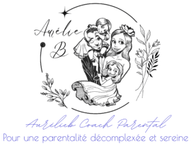 logo Aurélieb Coach Parental famille heureuse, décomplexée et sereine
